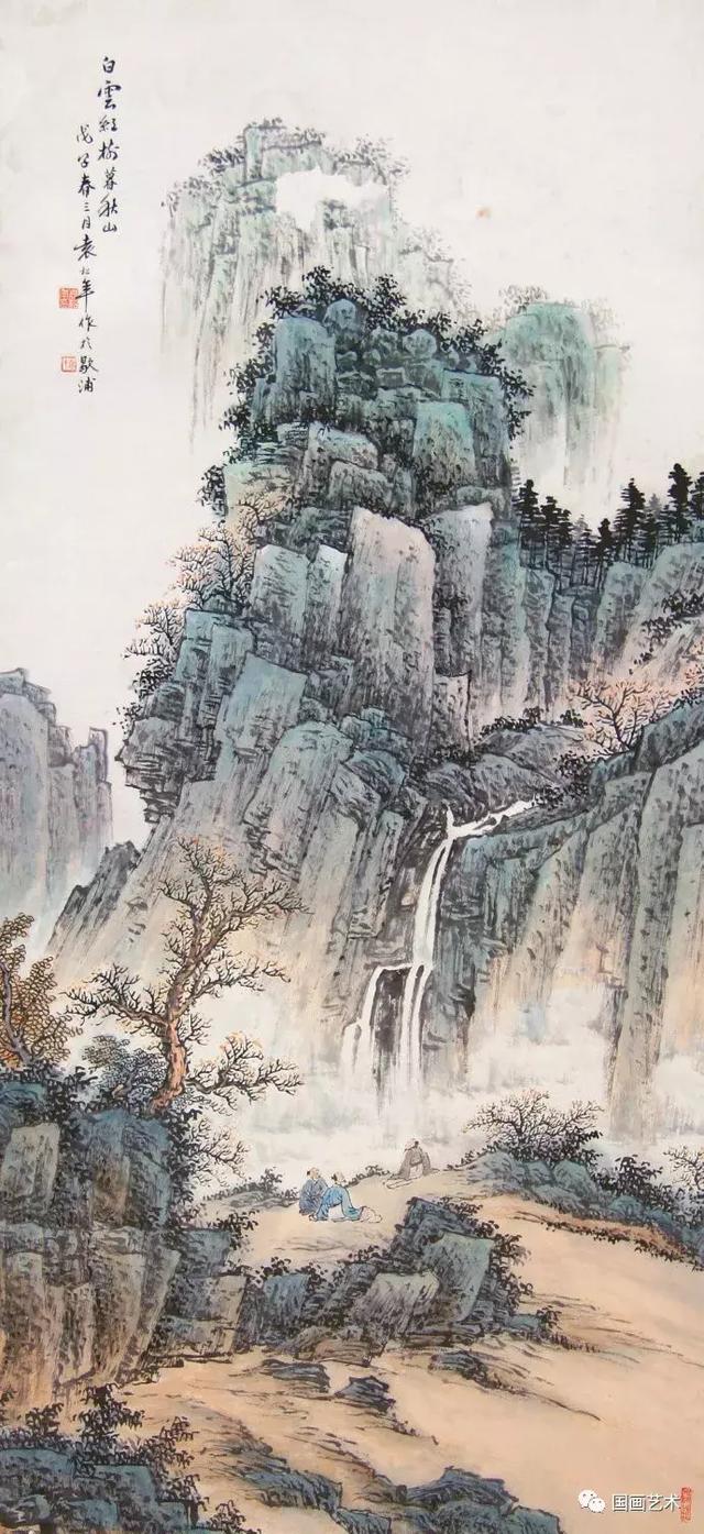 名家山水画作品欣赏,中国顶级名家山水画欣赏(1)