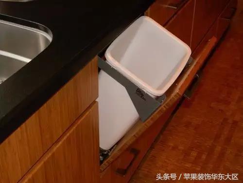 厨房垃圾桶放哪个位置最好,厨房放什么垃圾桶最合适(4)