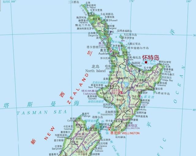 新西兰怀特岛地图位置,哥特兰岛地图位置(4)