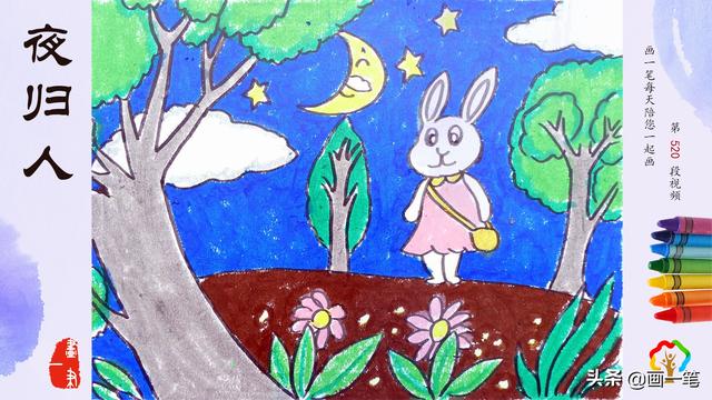 龟兔赛跑简单绘本故事图画制作,龟兔赛跑绘本10张完整图画(1)