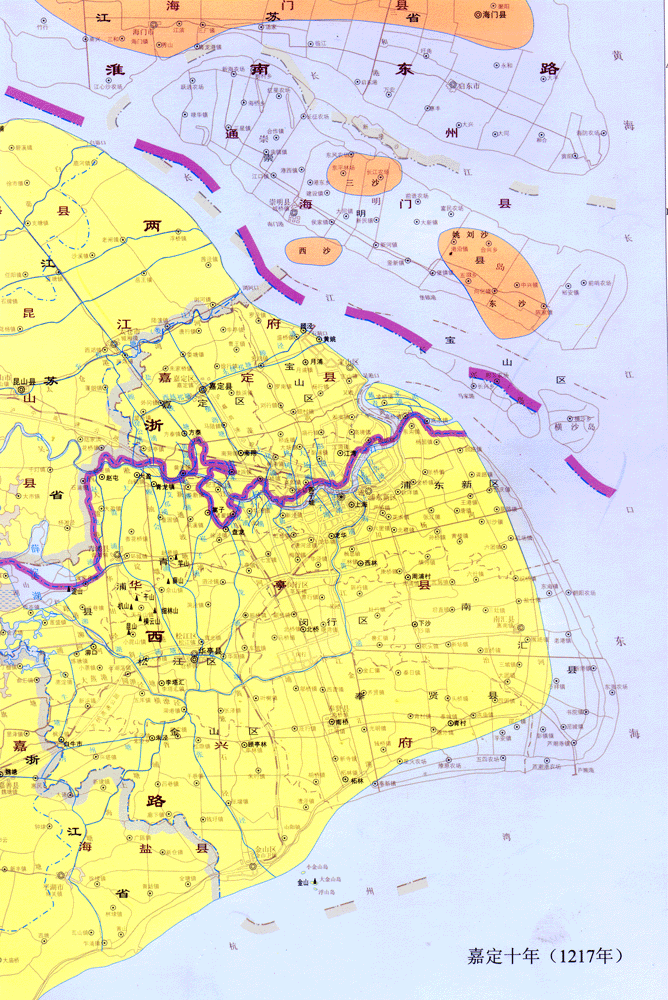 上海原来属于江苏省吗,上海市地图高清版大图(2)