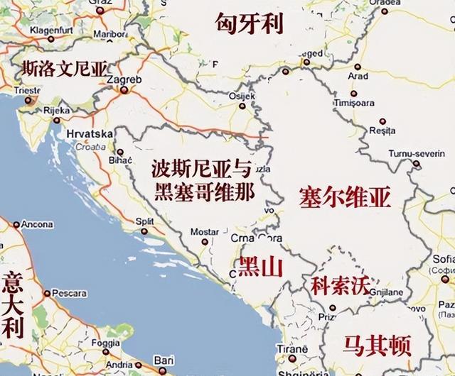 黑山国家的位置,黑山在哪个国家附近(3)