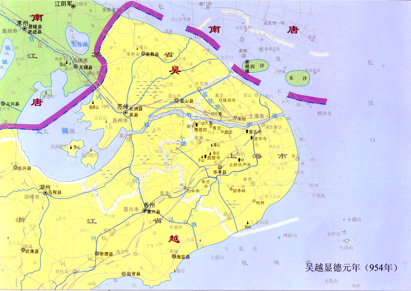 上海原来属于江苏省吗,上海市地图高清版大图(1)