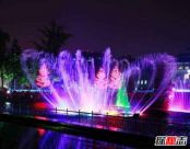 西安大雁塔喷泉开放时间详解，喷泉每场表演时长为20分钟