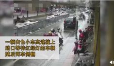 苏州黄埭发生严重车祸：司机肇事逃逸后追尾