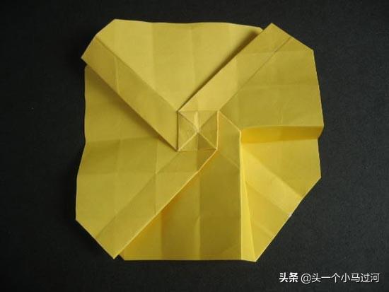 川崎玫瑰折法六张纸教程,川崎玫瑰折法慢动作教程(31)