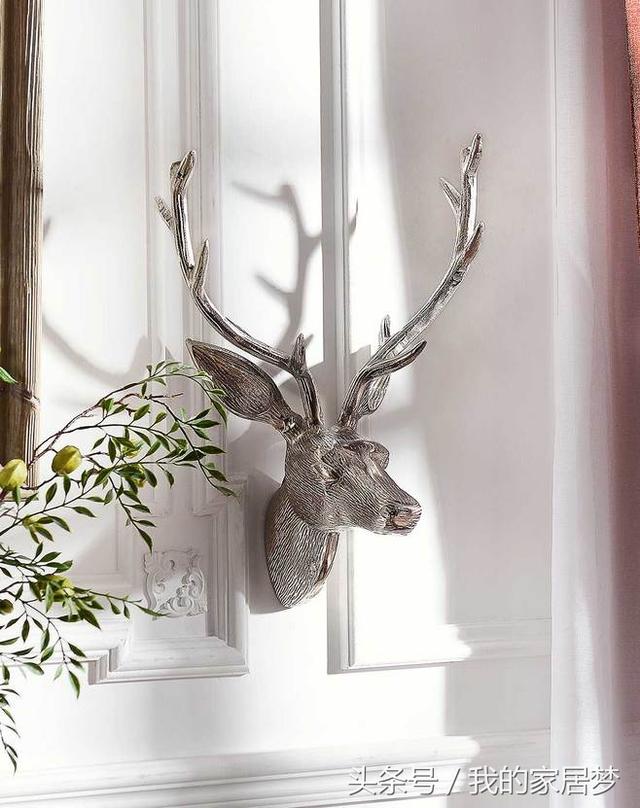 客厅挂鹿头有什么忌讳,鹿头挂在客厅什么位置好(1)
