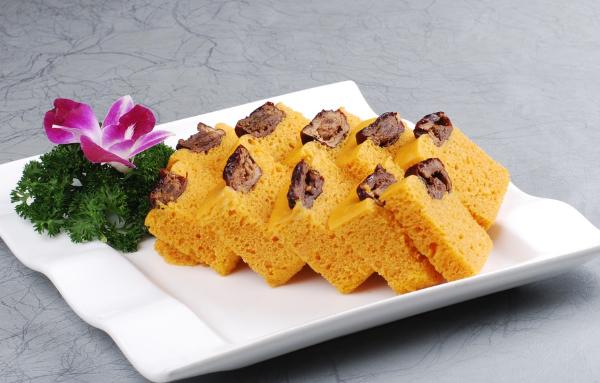 南瓜加糯米粉做发糕的做法,南瓜糯米炸糕的做法窍门(1)
