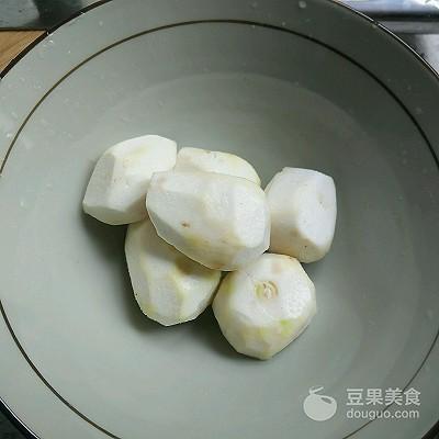 香芋加汤圆的做法,芋头汤圆的正宗做法(3)