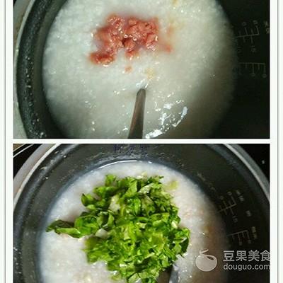 瑶柱瘦肉粥的制作方法,瑶柱花生粥的做法(5)