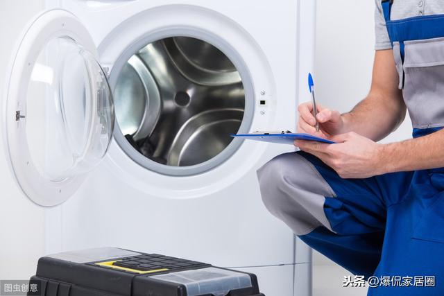 滚筒洗衣机清洁怎么选择水位,滚筒洗衣机的水位这么低怎么清洗(4)