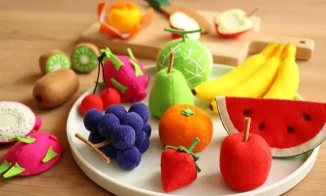 不织布水果最简单制作,不织布各种水果手工教程(1)