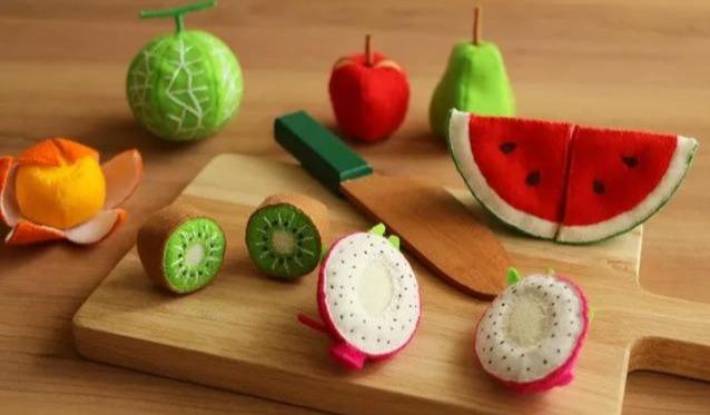 不织布水果最简单制作,不织布各种水果手工教程(20)