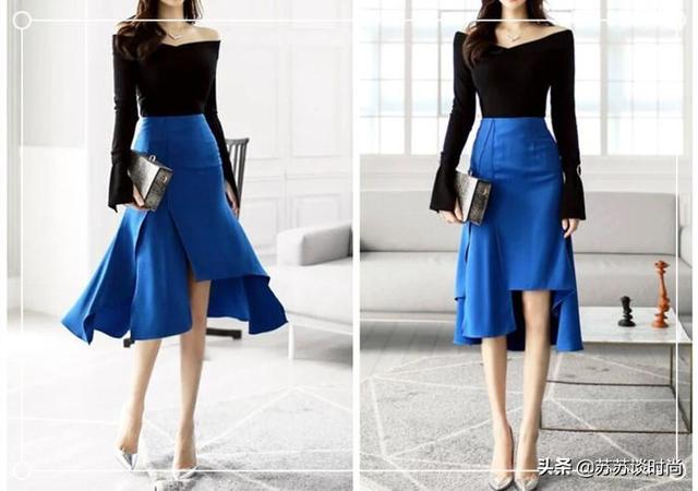 蓝色连衣裙配什么上衣,蓝色连衣裙搭什么外套(5)