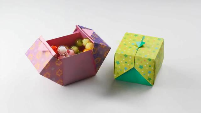 小箱子怎么折,折小盒子(1)