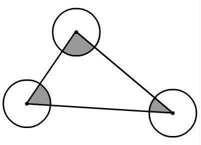 两个正方形共顶点且不重叠,两个正方形重叠最多分成几个部分(5)