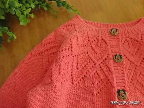 4-6岁女童开衫毛衣 编织教程,4-6岁女童开衫毛衣(3)