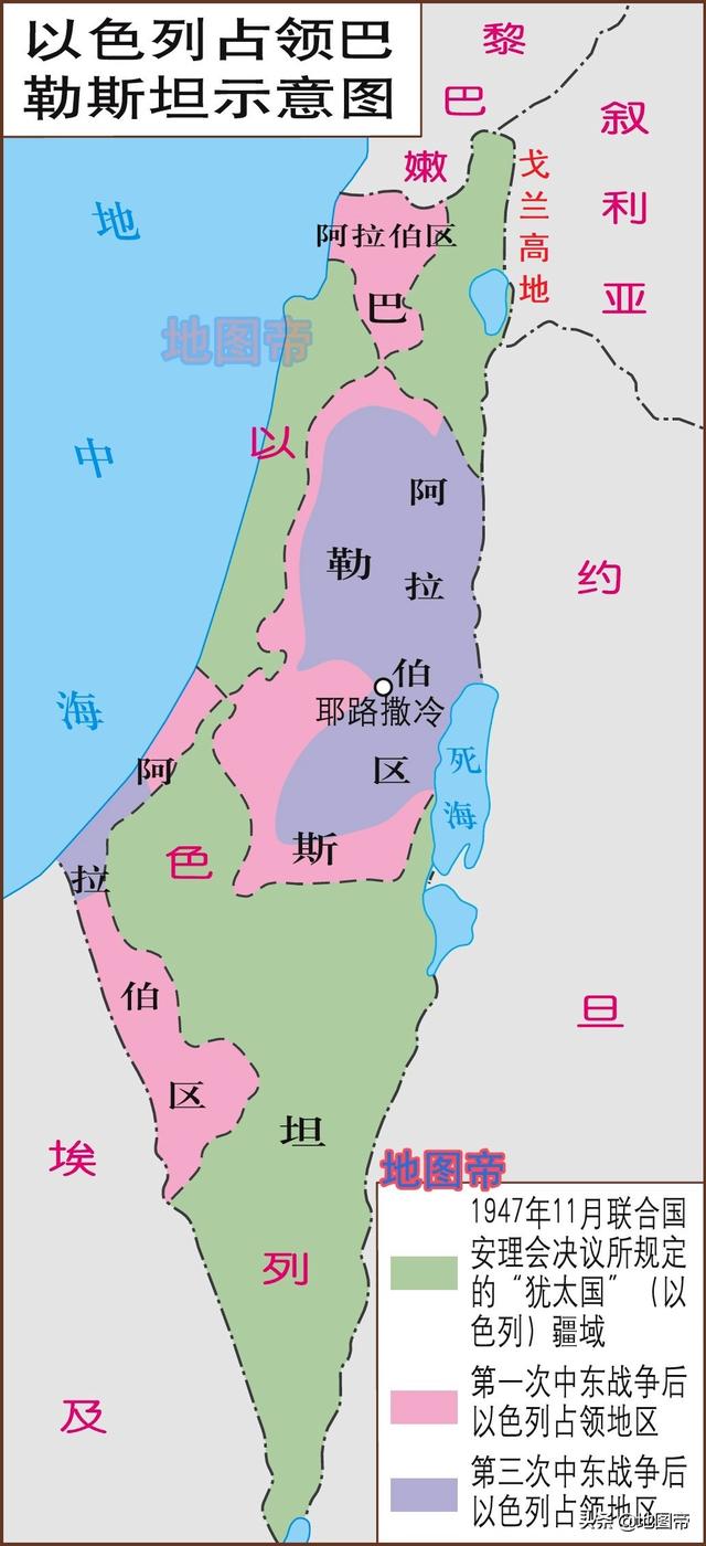 巴勒斯坦领土现状,巴勒斯坦还有多少领土(3)