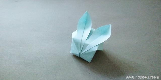 折兔子的简单折法,如何折最简单的兔子(3)