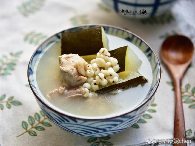 高压锅冬瓜薏米汤的做法,排骨薏米冬瓜汤做法(2)