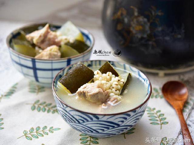 高压锅冬瓜薏米汤的做法,排骨薏米冬瓜汤做法(1)