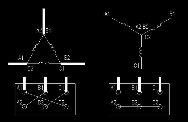 两相电机正反转接法示意图,220v两相电机正反转接法(5)