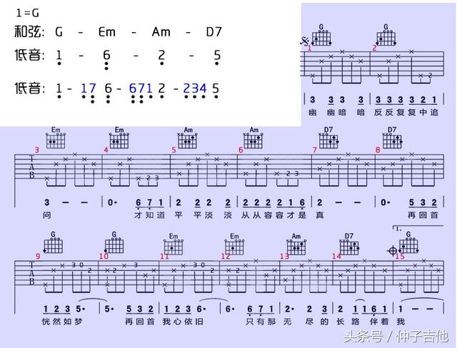 和弦编配的基本步骤和方法,和弦编配简单方法(3)