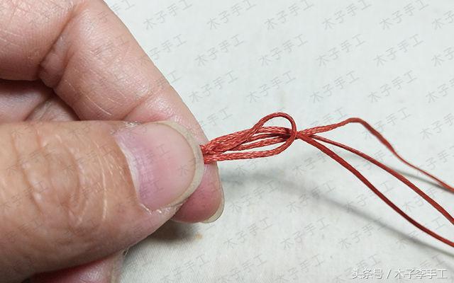吊坠绳的编织方法,十二种吊坠绳编织方法(3)