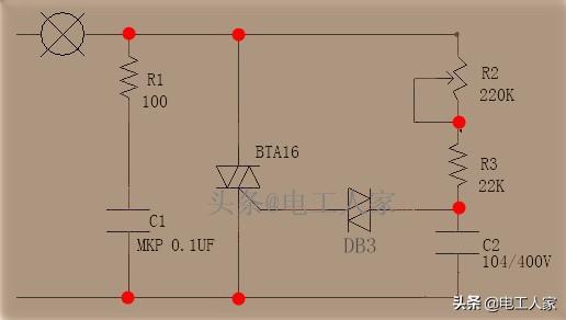 双向可控硅调速电路图,12v可控硅调速电路图(1)