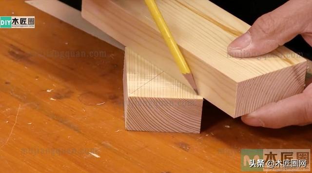 自己动手做木工划线器,最简单的木工划线器(4)