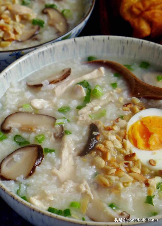 广东潮汕鸡肉粥的做法,广东煲鸡粥的家常做法(5)