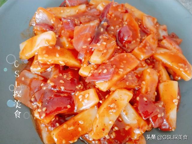 炒年糕的做法不用韩式辣酱,炒年糕酱料不加韩式辣酱的做法(2)