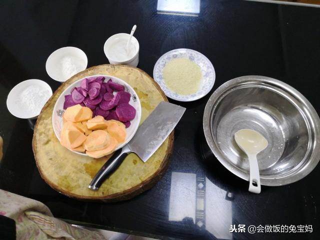 用紫薯怎么做地瓜丸子,紫薯怎么做成紫薯丸子(1)