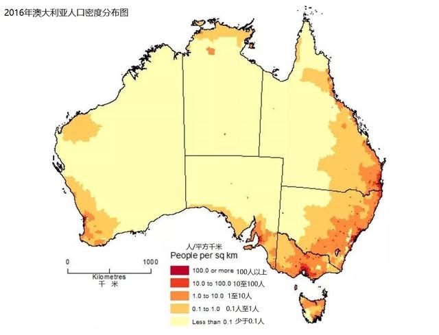 澳大利亚人口分布特点及原因,澳大利亚的人口分布基本特征(4)