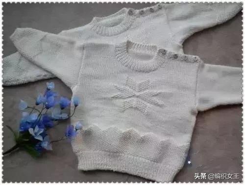 婴儿毛衣的织法及图解,初生婴儿毛衣的织法(2)
