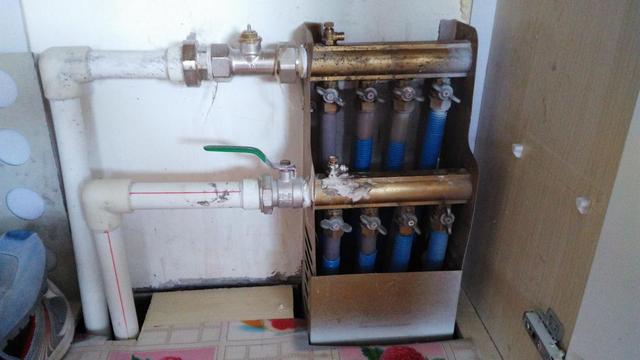 地热分水器上小阀门怎么更换,地热分水器阀门坏了怎么修(3)