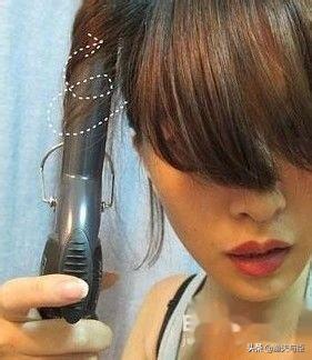 卷发器怎么用来卷刘海,怎样用直卷发器卷刘海(4)