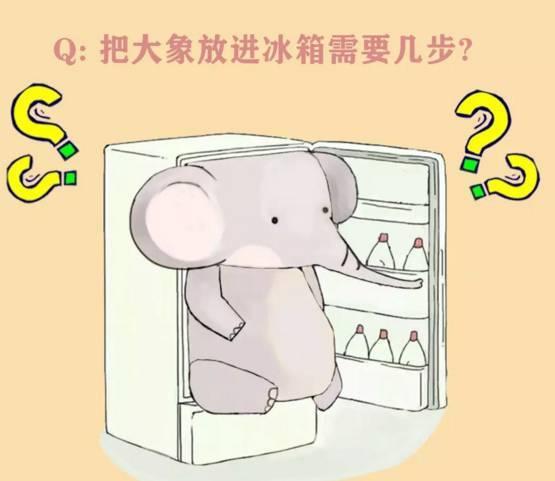 怎么把大象放进冰箱里面,如何把大象放进冰箱的视频(1)