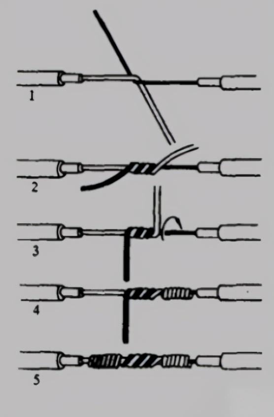 前导线接线方法图解,5类线接法图解(3)