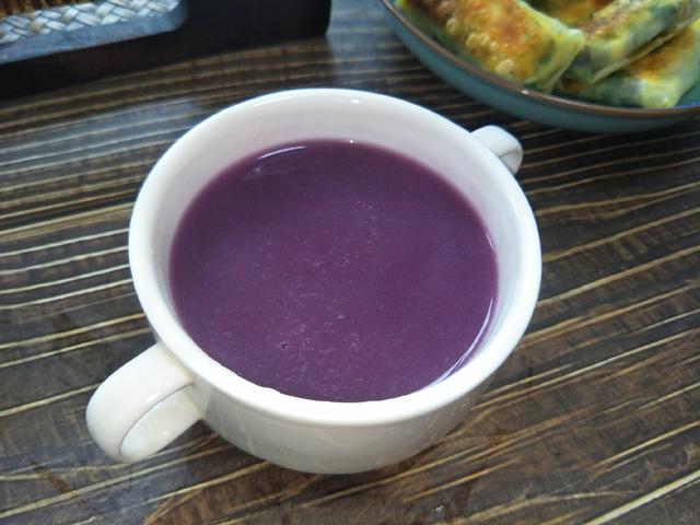 紫薯汁的正确煮法,紫薯汁的做法豆浆机(2)