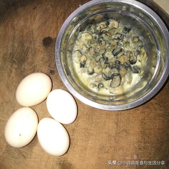 海蛎炒蛋的正宗做法,海蛎炖蛋的做法(1)
