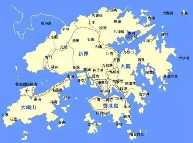 香港全部面积多少平方公里,香港面积多少平方公里和人口(1)