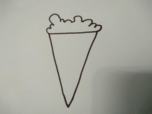 冰淇淋简易画法,冰淇淋的真实画法(3)