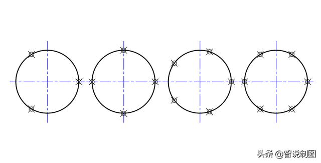 圆形分三等分图解,圆形分三等分公式(2)