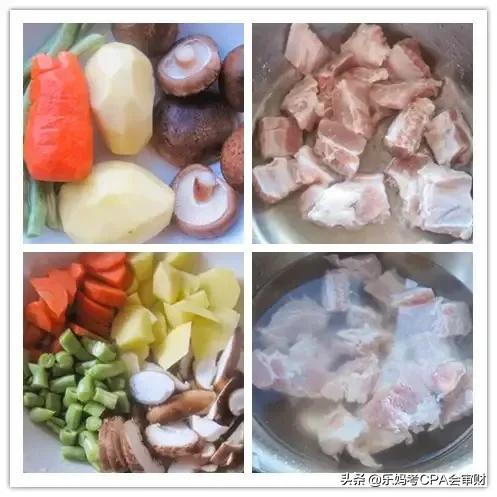 香菇排骨糯米饭的简单做法,香菇鸡肉糯米饭最家常的做法(3)