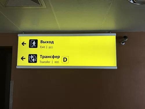 莫斯科转机不同航站楼,(3)