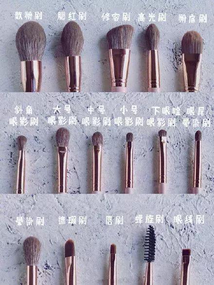 化妆刷简单,化妆刷的完整教程(3)