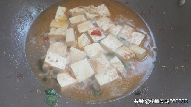 大葱虾酱炒豆腐的家常做法,虾酱炒豆腐的做法最正宗的做法(4)