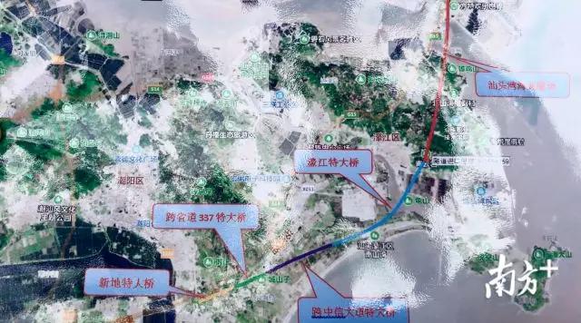 濠江站有连接汕深高铁吗,广梅高铁线路图最新消息(1)