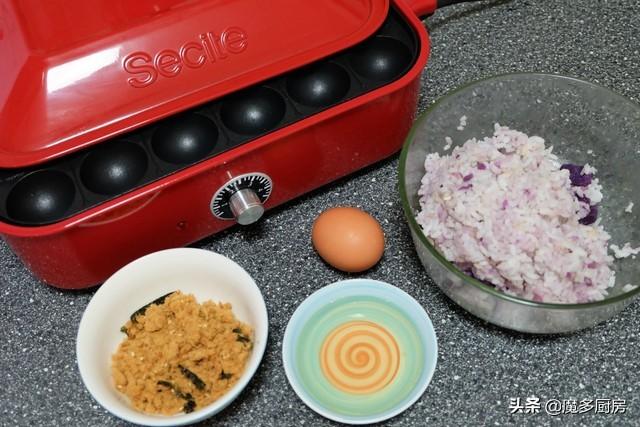 紫薯剩米饭家常做法,紫薯米饭怎么做不硬(3)